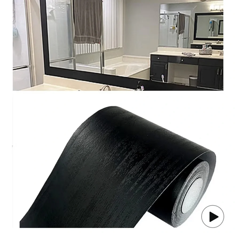 Black Self-Adhesive Waterproof Tape for Bathroom